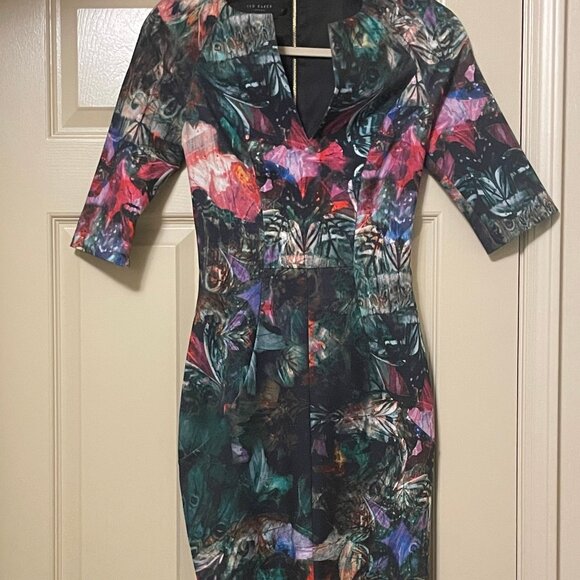 Ted Baker London Pencil Midi Dress - Picture 1 of 6